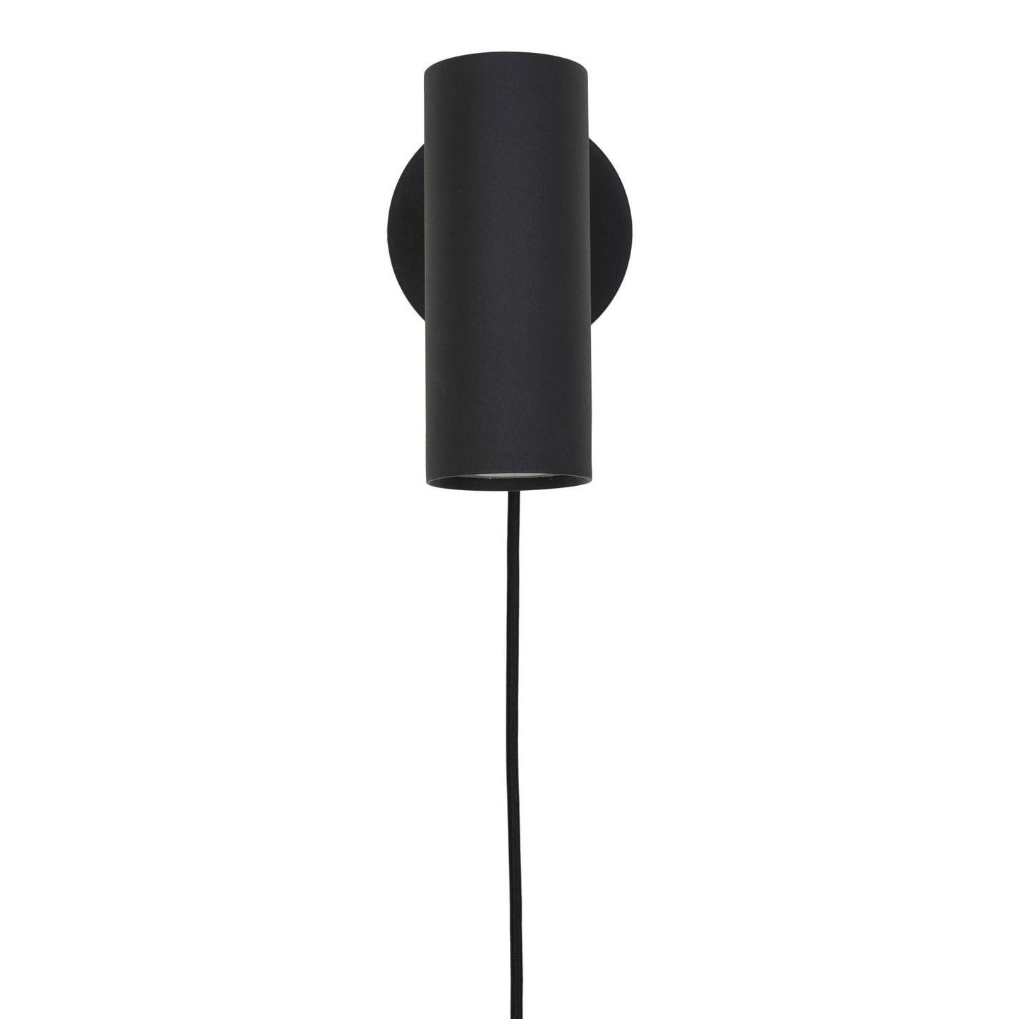 Aplica de perete metalica, neagra