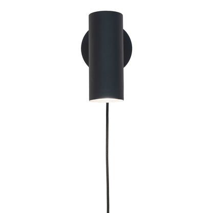 Aplica de perete metalica, neagra