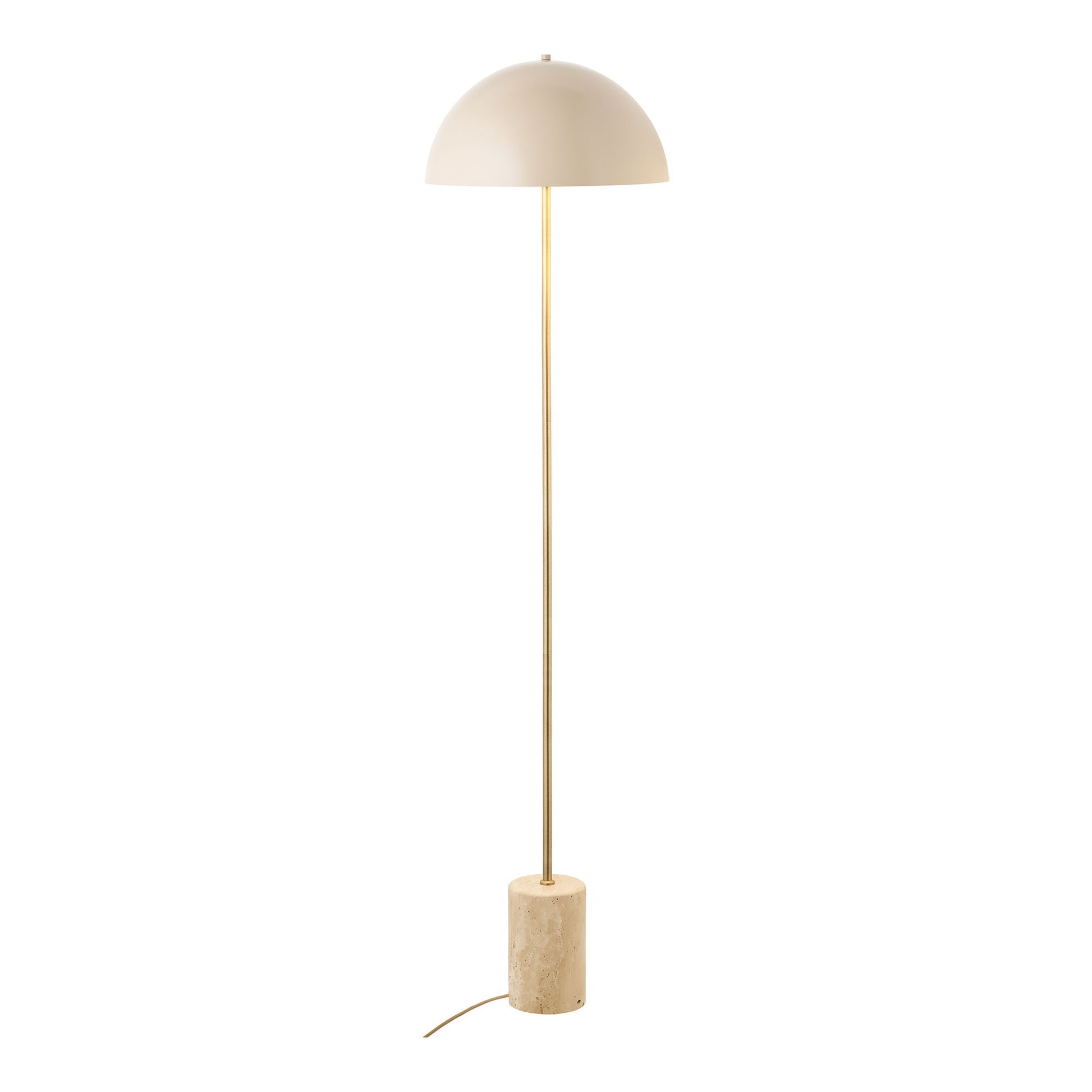 lampadar din marmura/metal, bej