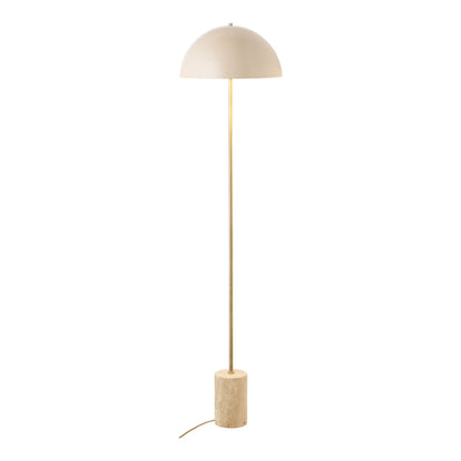 lampadar din marmura/metal, bej