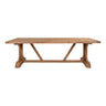 Masa de dining din tec Volos 100x240x75 cm