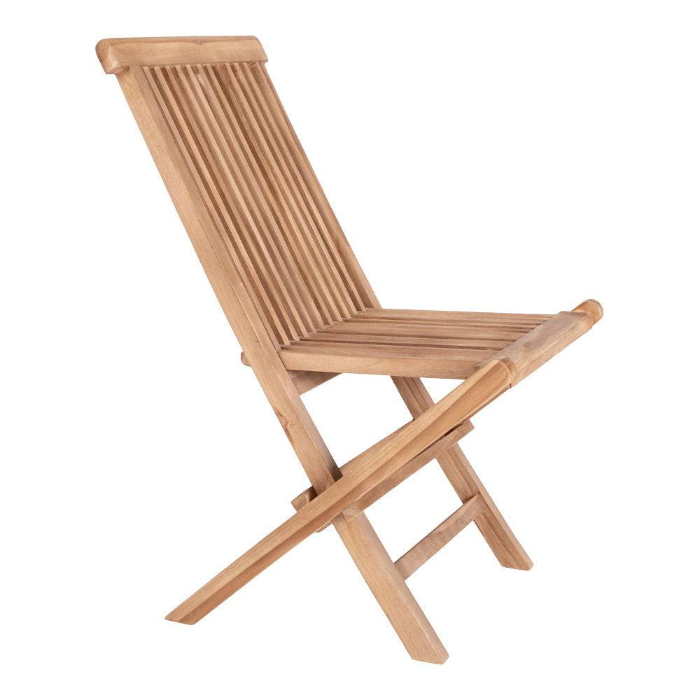  Scaun de dining din tec, natur