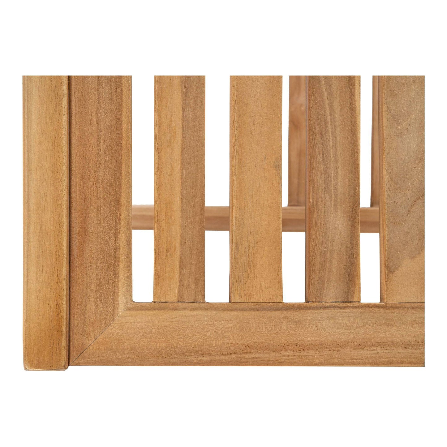 Set lounge din tec, natur cu perne incluse, detaliu