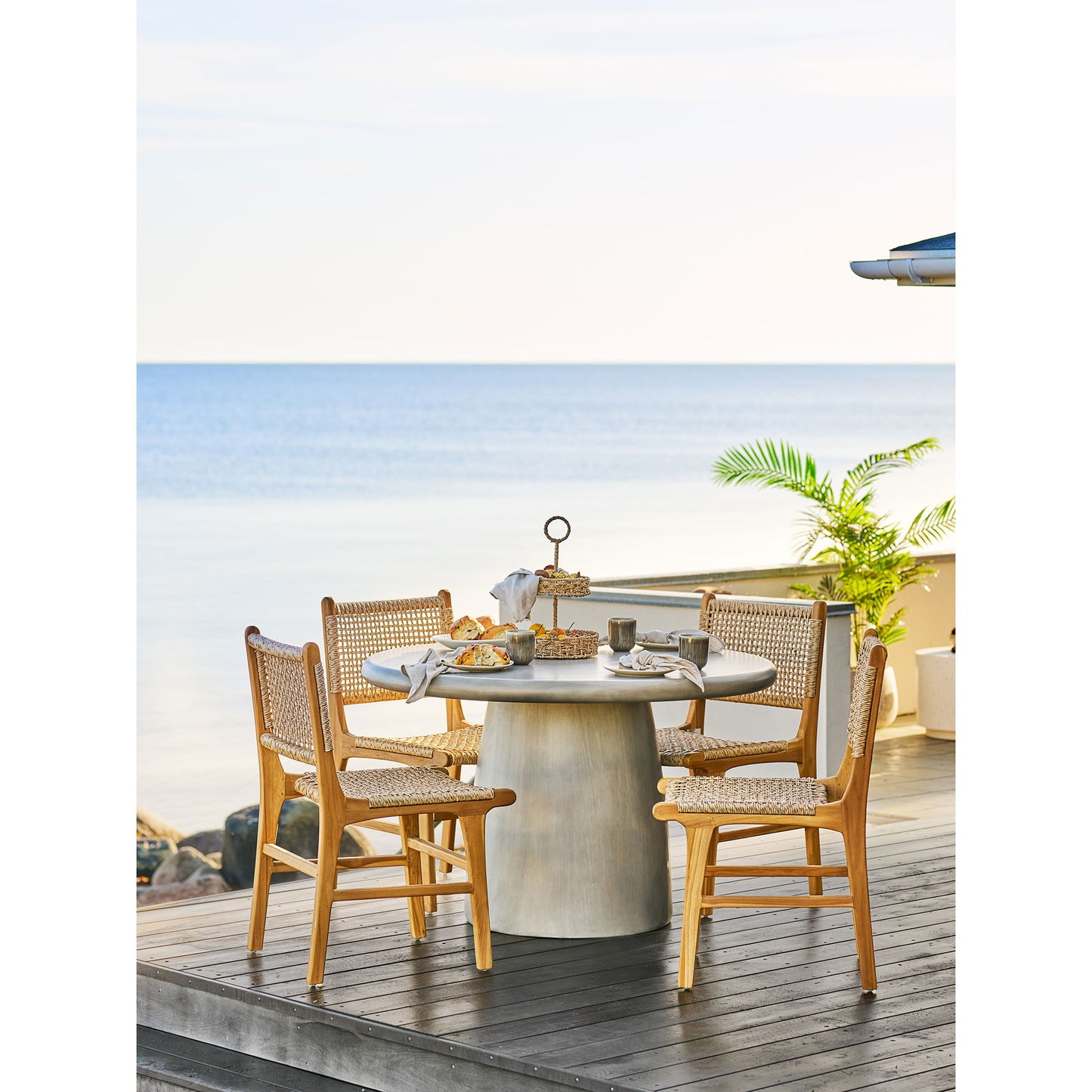 Derby Scaun de dining, tec, natur