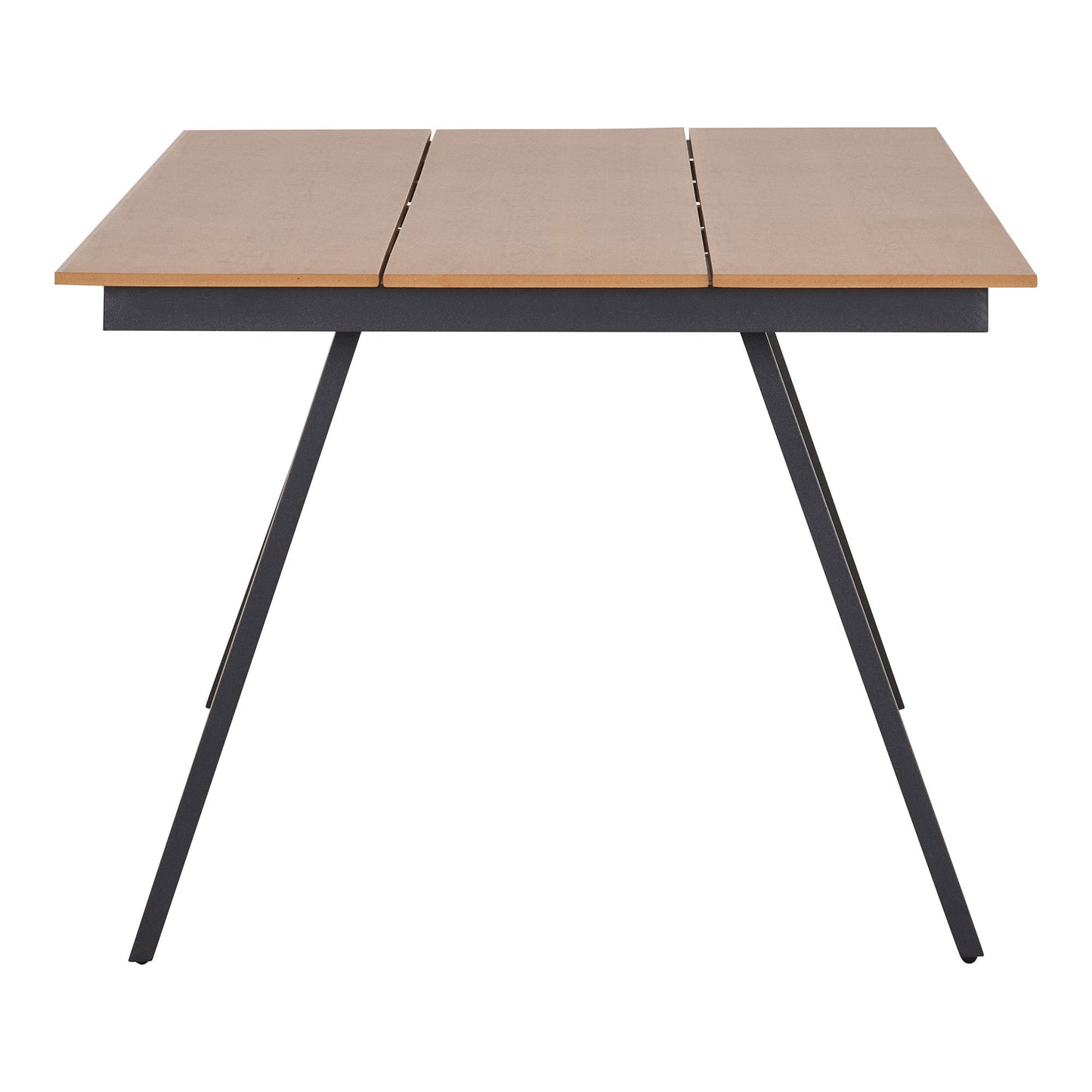 Masa de dining, natur/negru