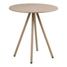 Masa bistro Barletta  din polipropilena/otel, taupe, ø70x73,5 cm