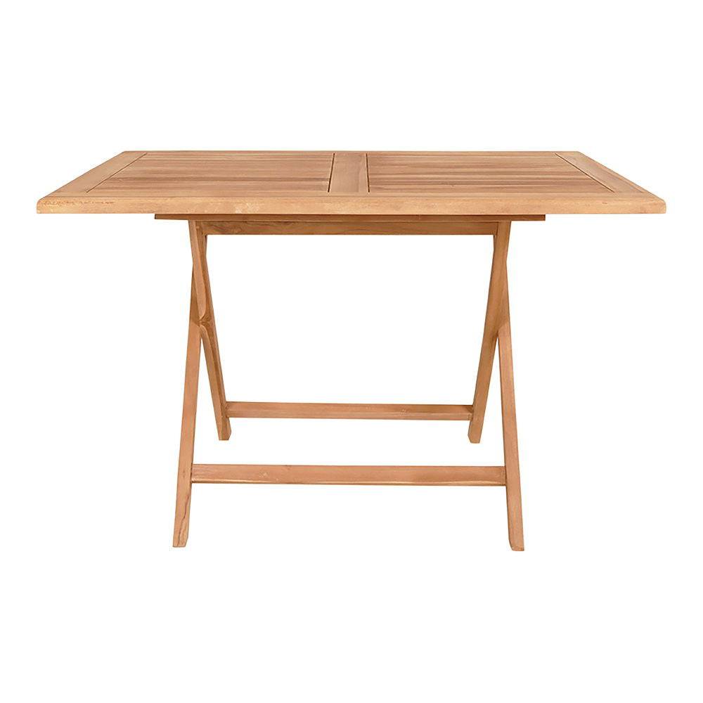  Masa de dining din tec, natur