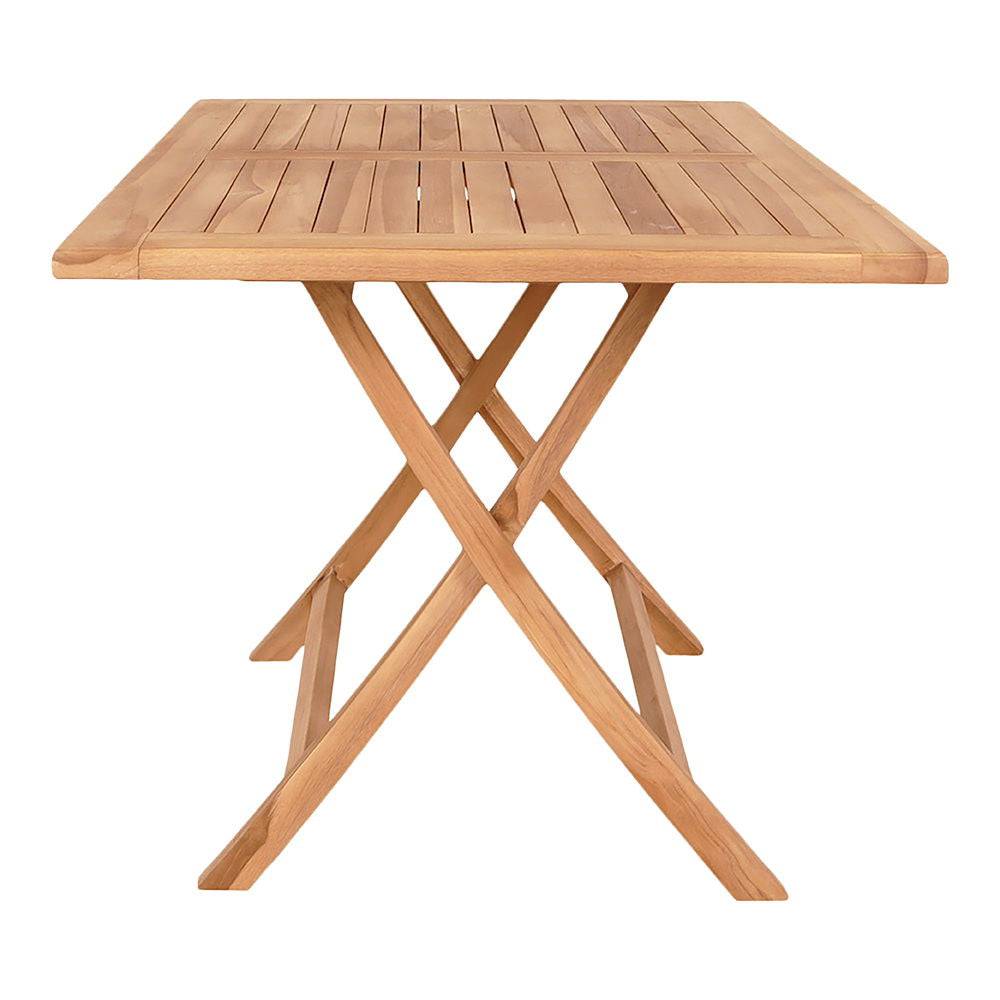  Masa de dining din tec, natur