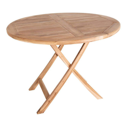 Masa de dining, tec, natur 
