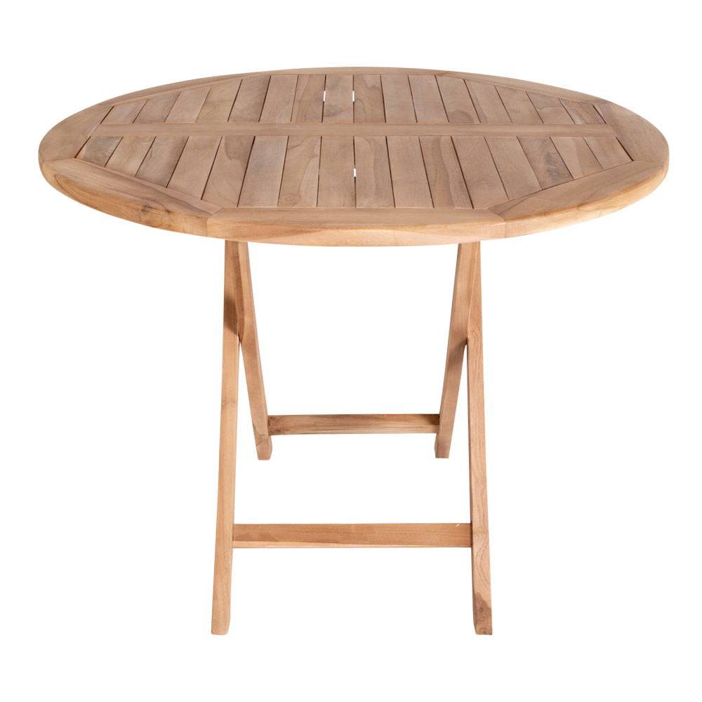 Masa de dining, tec, natur 