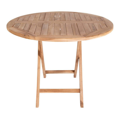 Masa de dining, tec, natur 