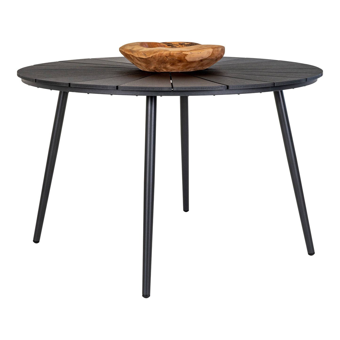  Masa de dining in lemn artificial, negru