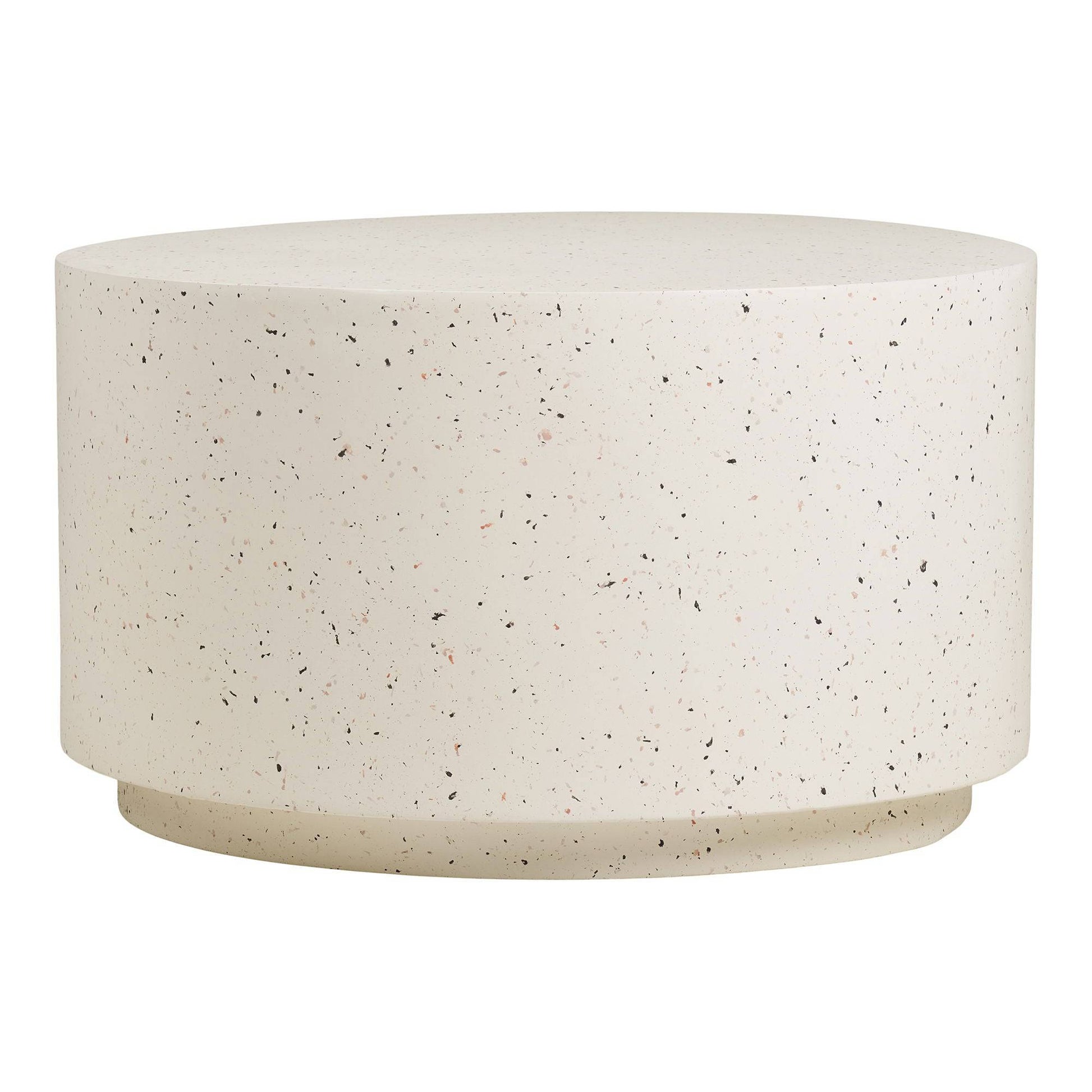 Masuta de cafea, fibra de argila, aspect terrazzo