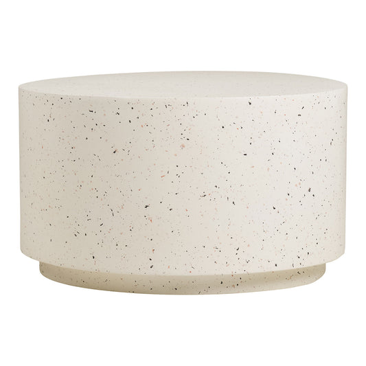 Masuta de cafea, fibra de argila, aspect terrazzo