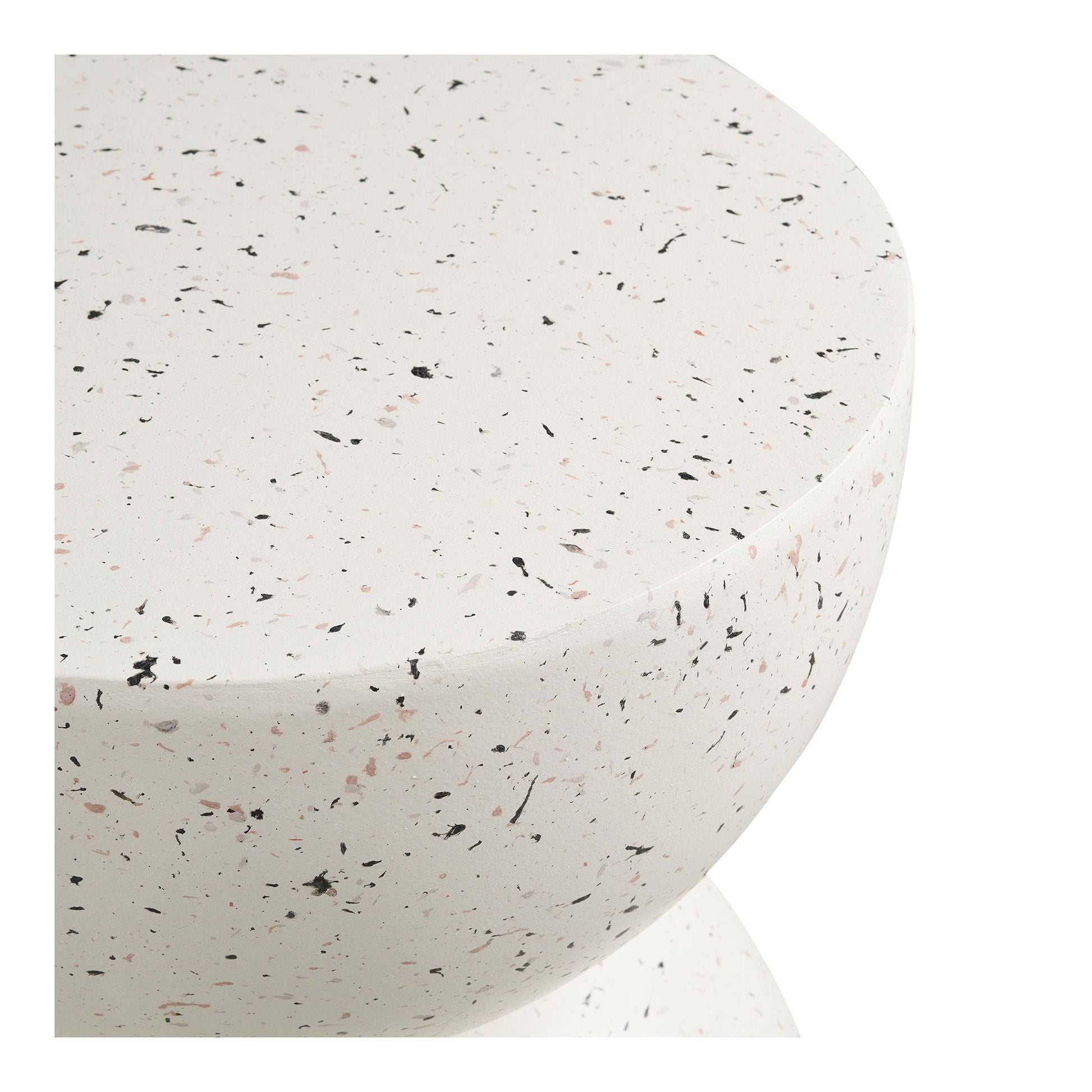 Bonita Masuta laterala, fibra de argila, aspect terrazzo ø40x45 cm, desing elegant