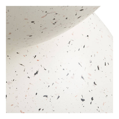 Bonita Masuta laterala, fibra de argila, aspect terrazzo ø40x45 cm, desing elegant