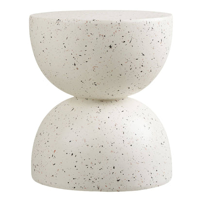 Bonita Masuta laterala, fibra de argila, aspect terrazzo ø40x45 cm, desing elegant