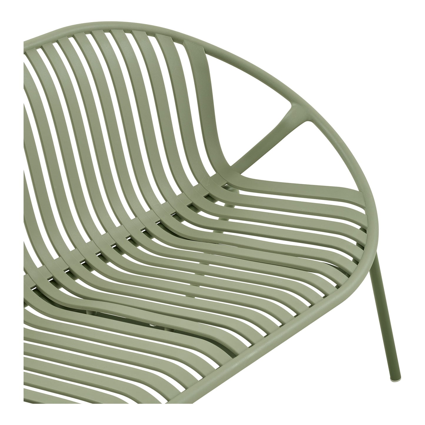 Saly Set lounge, polipropilena/otel, verde