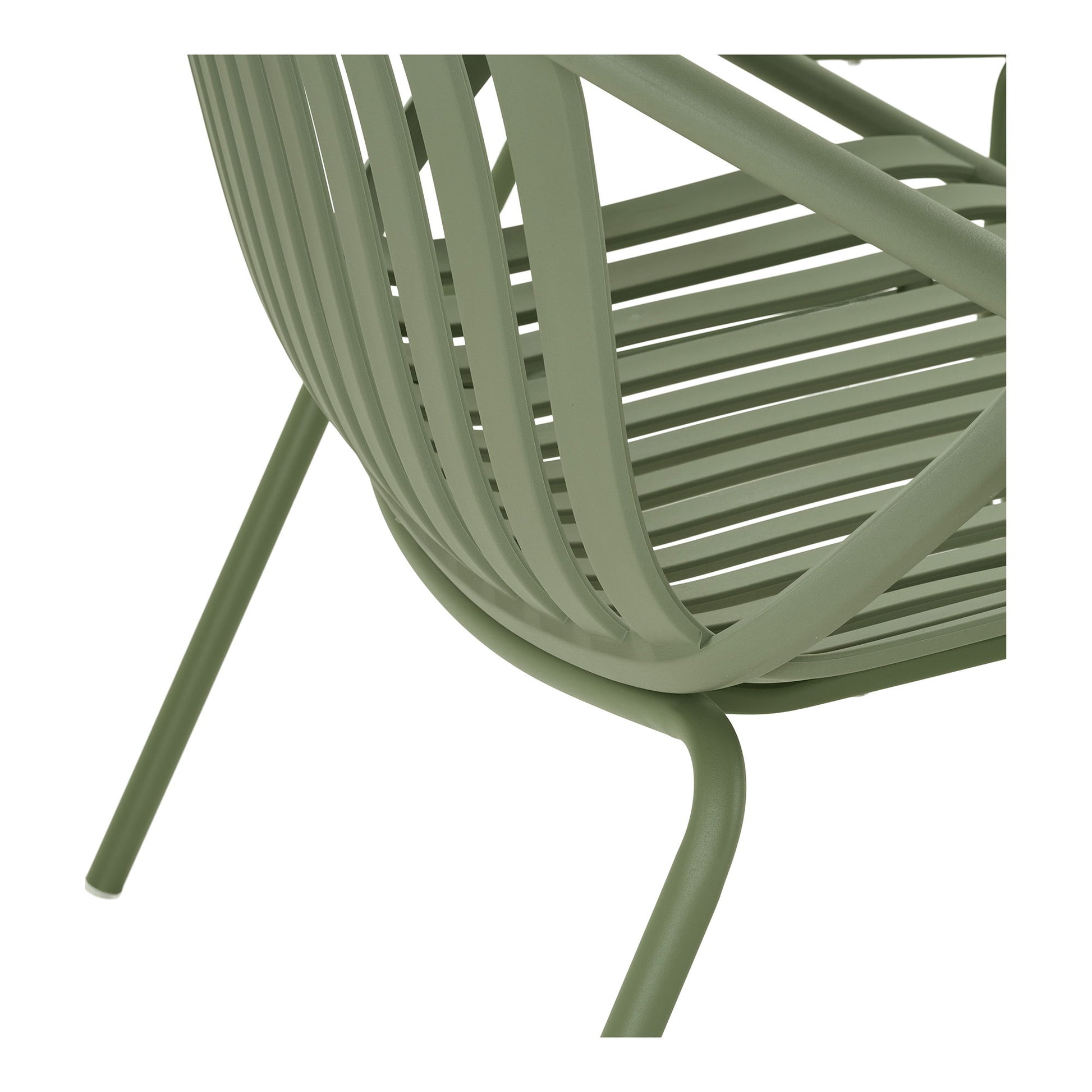 Saly Set lounge, polipropilena/otel, verde