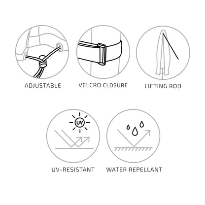 Luxury Husa de protectie premium pentru umbrela de piata