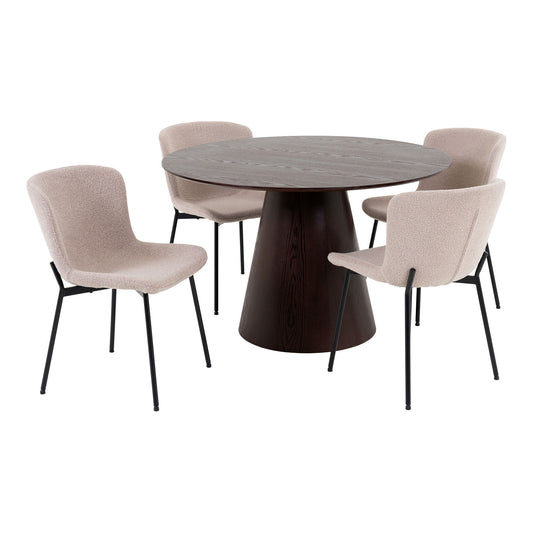 Bolton and Maceda Set masa de dining si 4 Scaune de dining
