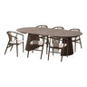 Set de dining cu masa si 6 scaune Osaka si Agustin