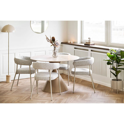  Annecy and Trivio Set Masa de dining si 4 Scaune de dining