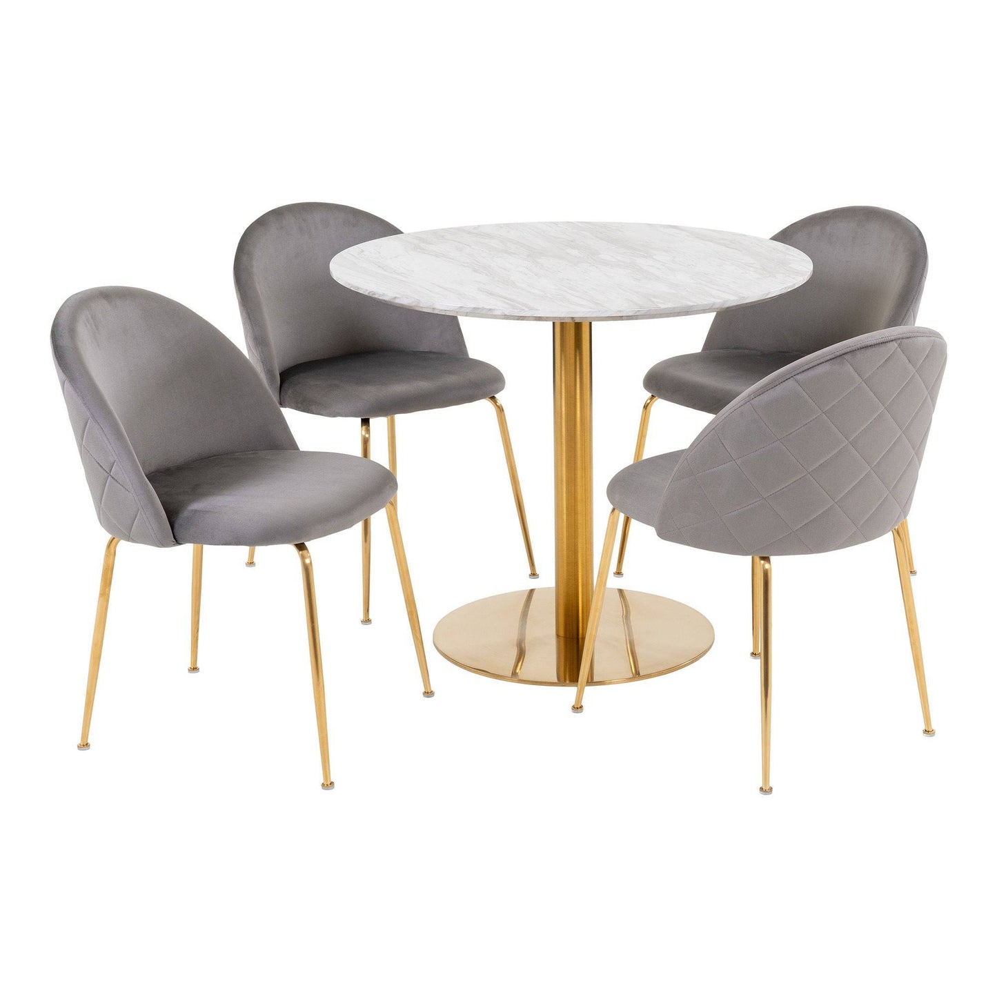 set masa de dining si 4 scaune de dining