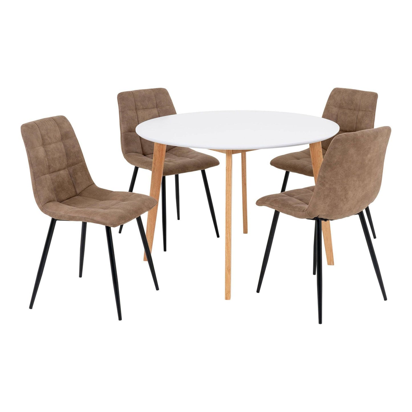 set masa de dining si 4 scaune de dining
