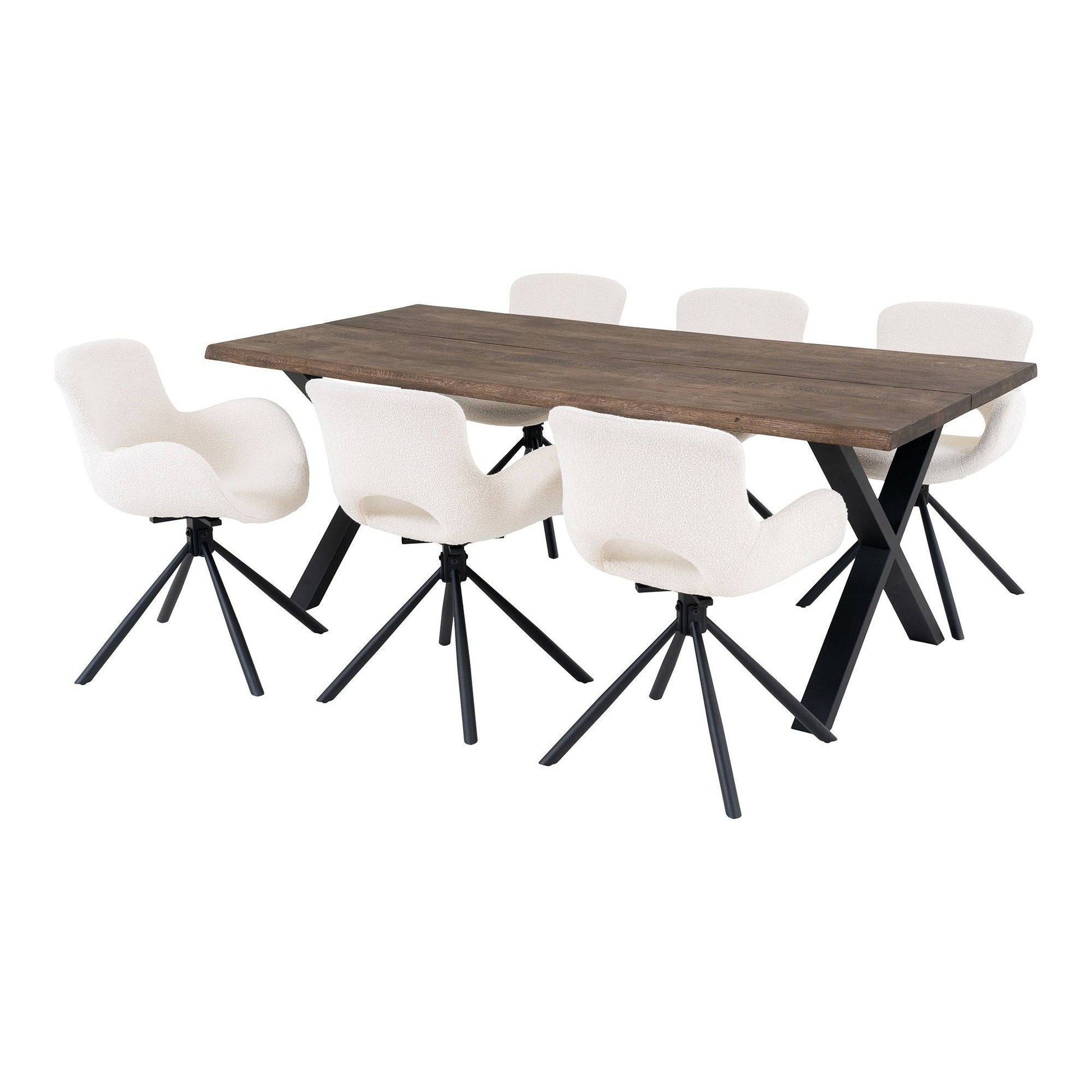set  cu masa de dining si 6 scaune de dining