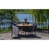 Set gradina cu masa de dining si 4 scaune de dining Clevelsi si Salerno