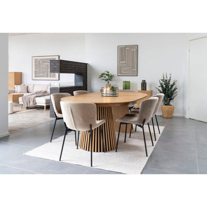 set masa de dining si 6 scaune de dining