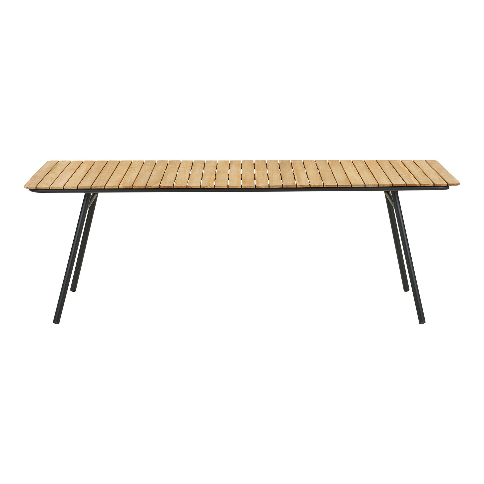 masa de dining cu blat din tec natur