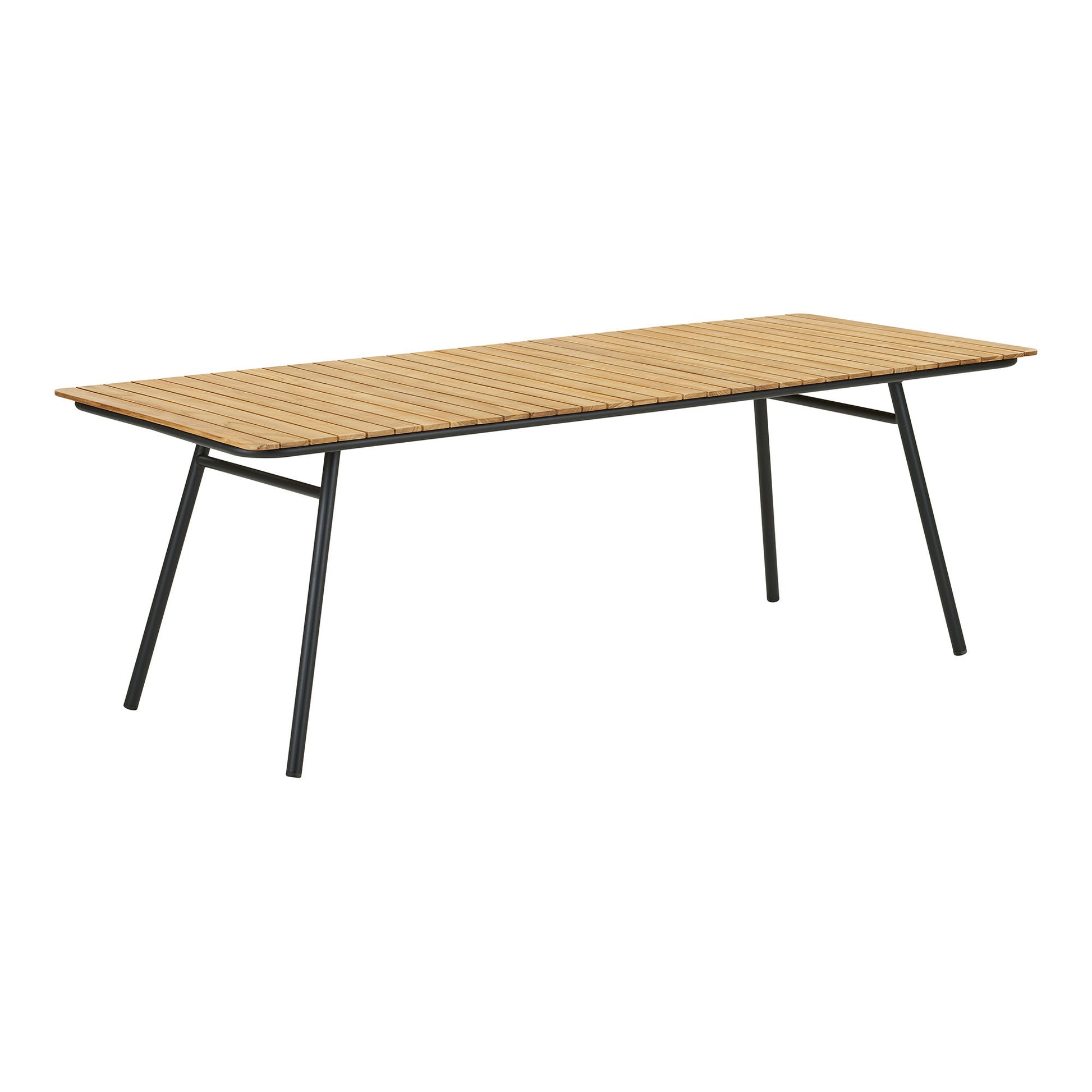 masa de dining cu blat din tec natur
