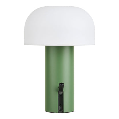 lampa LED reincarcabila alba/verde