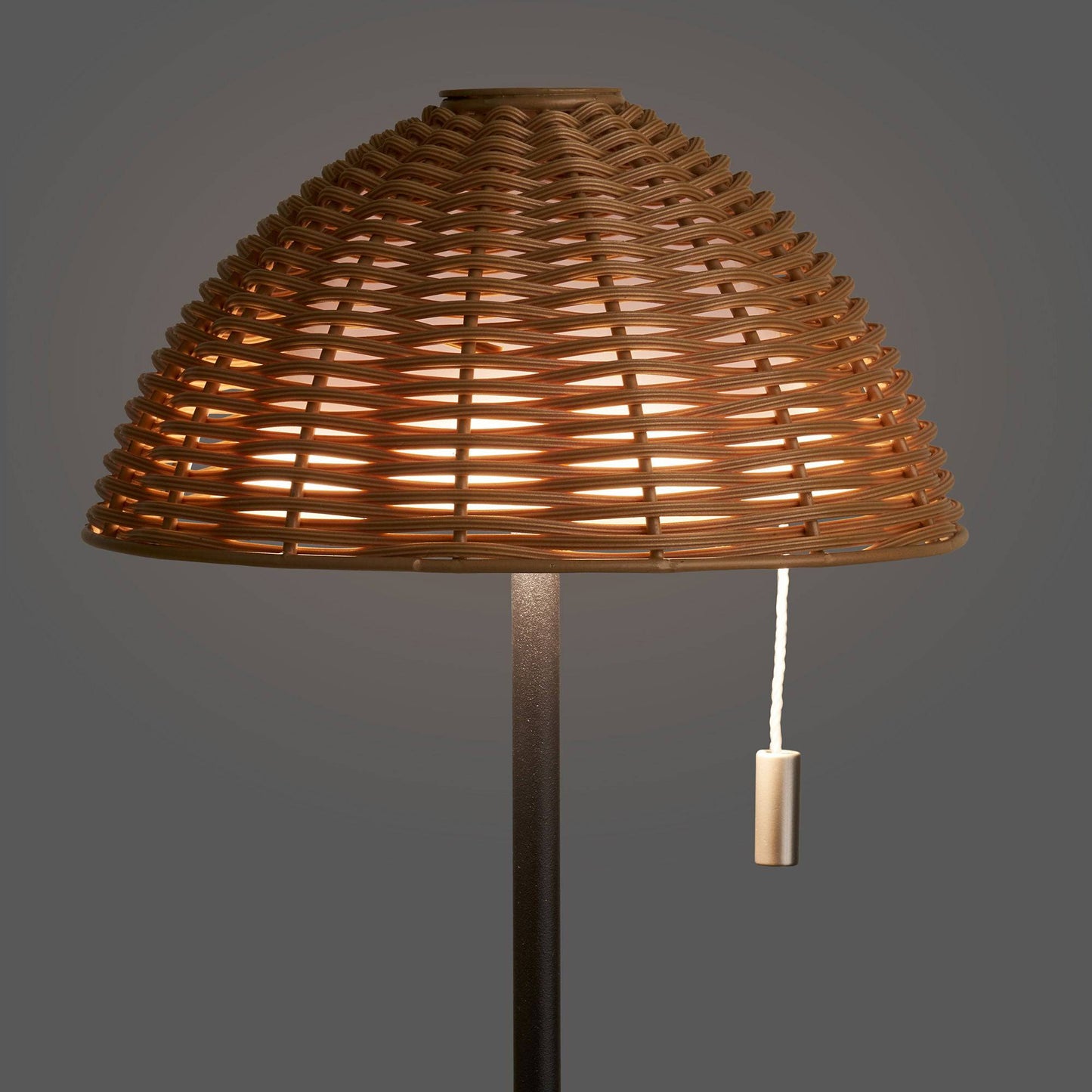 veioza LED reincarcabila din metal