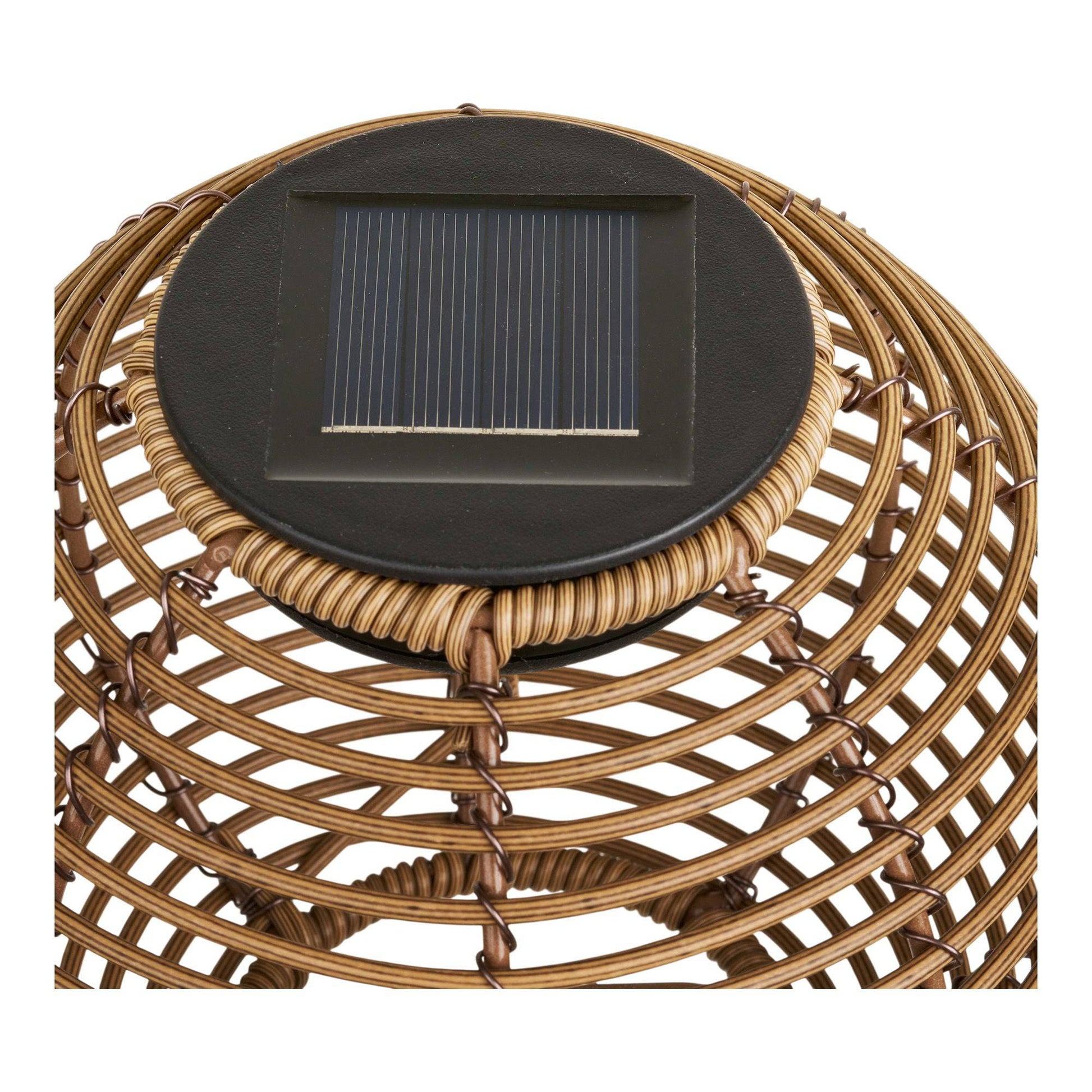 lampa reincarcabila cu panou solar integrat