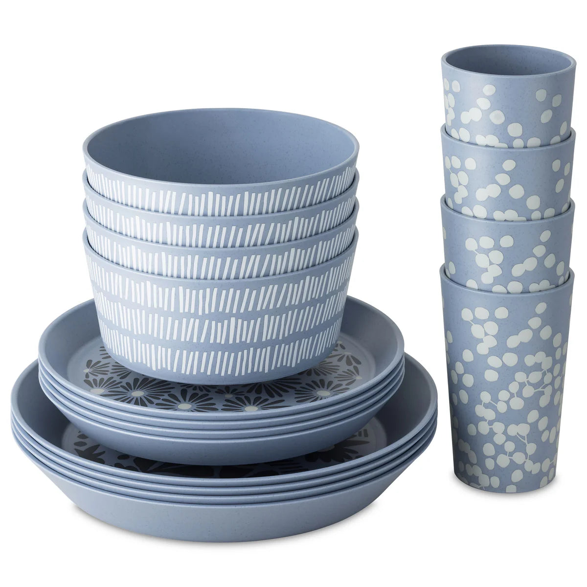 set vesela picnic 16 piese