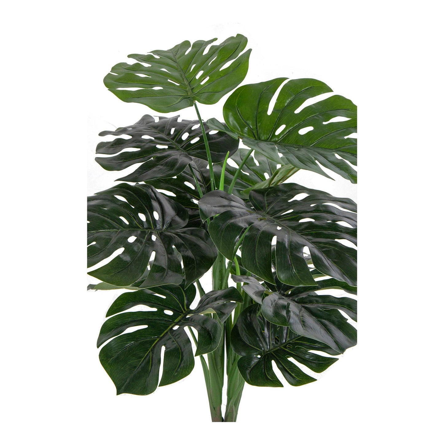 monstera planta artificiala verde