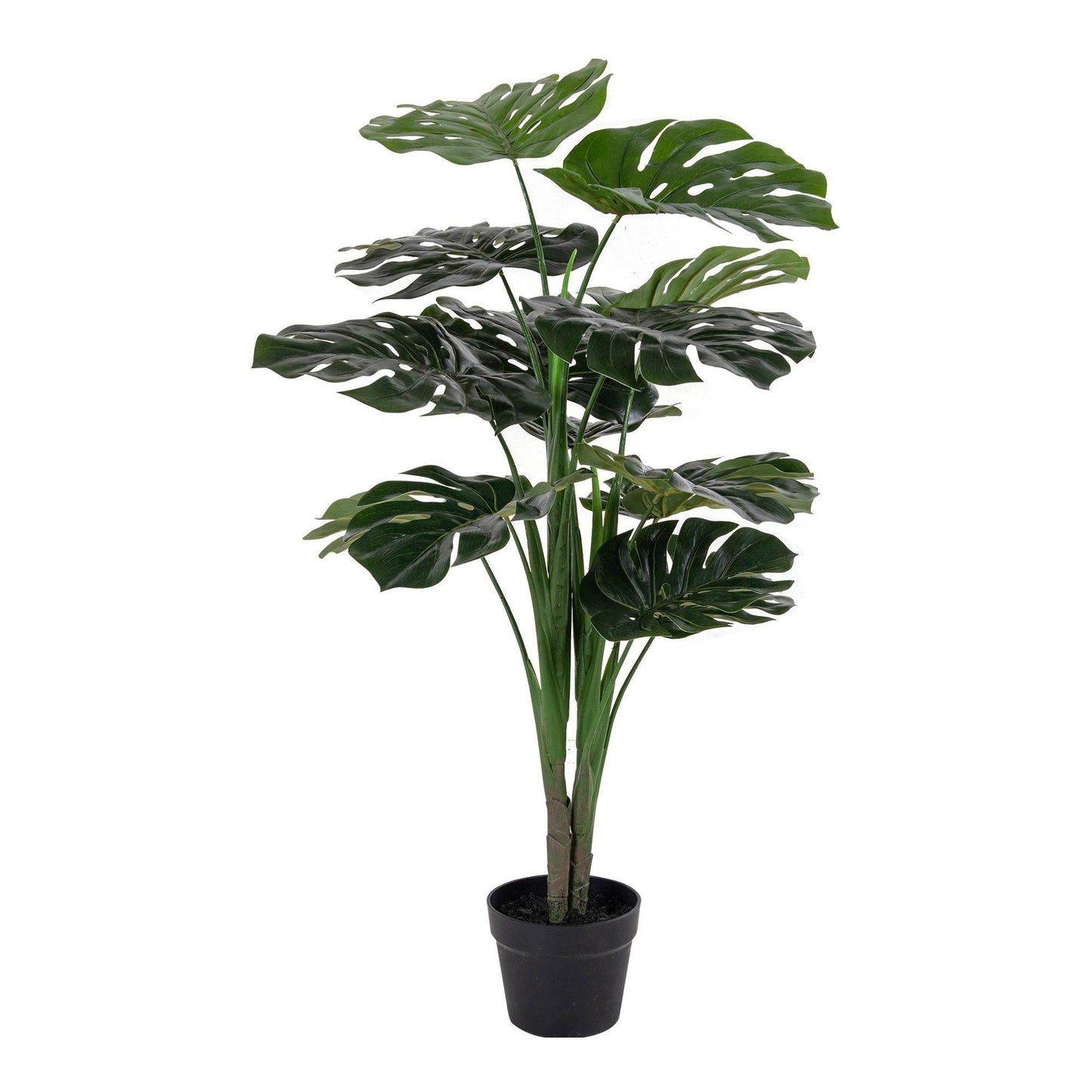 monstera planta artificiala verde