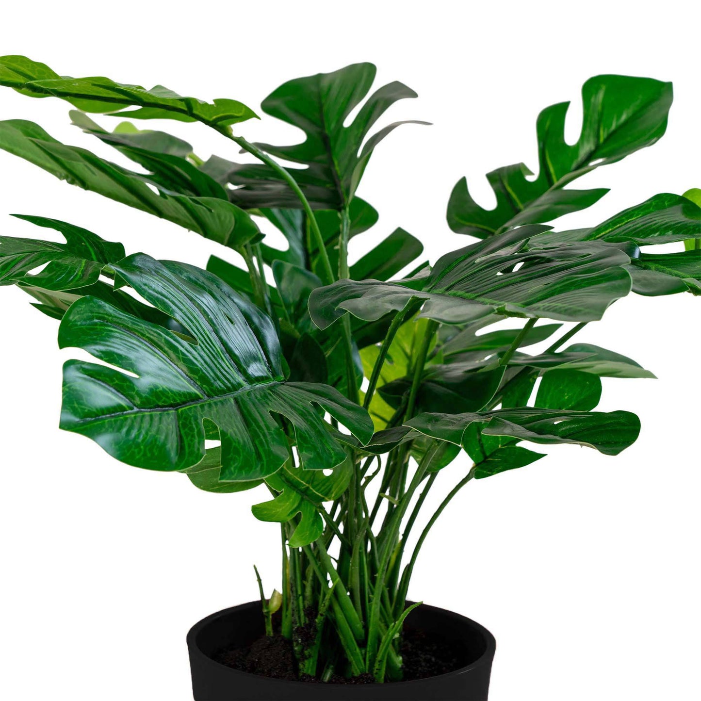 monstera planta artificiala verde