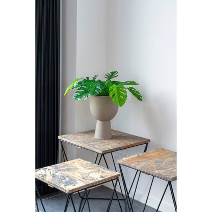 monstera planta artificiala verde