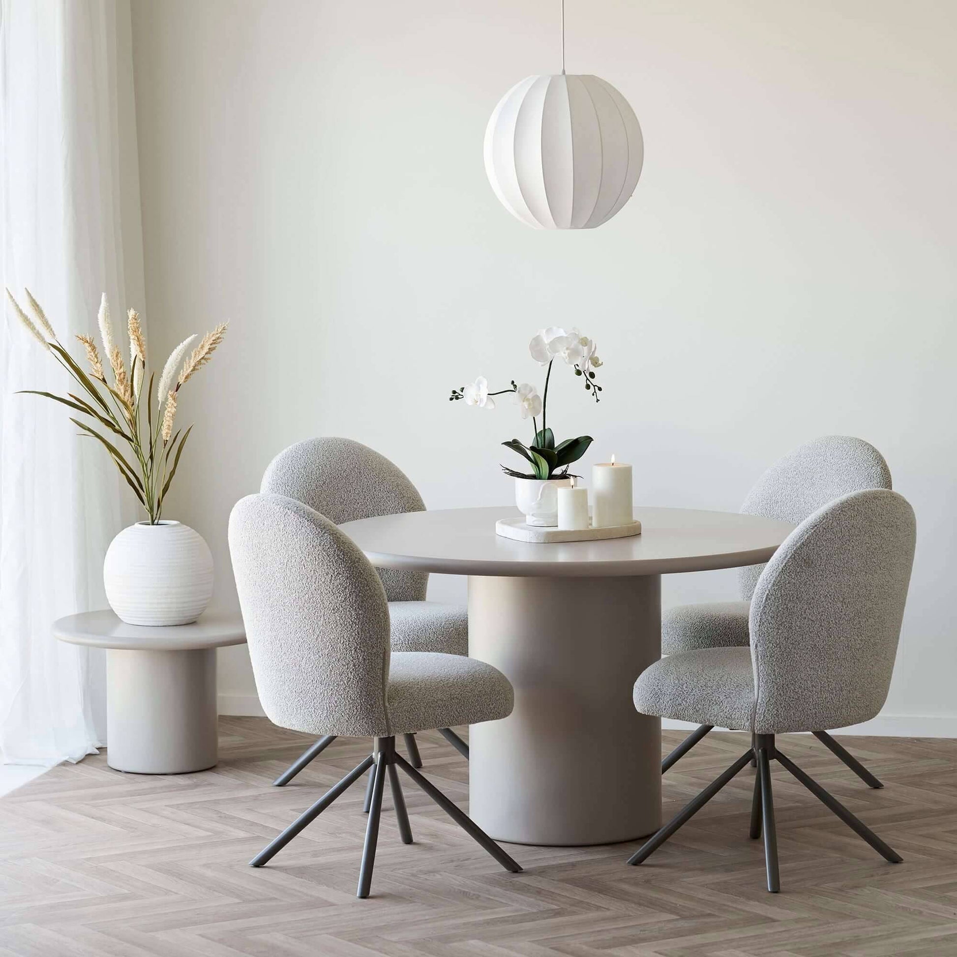 Iarba artificiala decorativa, bej/nisipiu, 2 tulpini, I: 130 cm