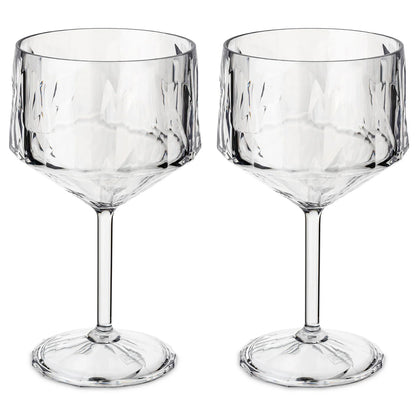 set 2 pahare incasabile cocktail si gin