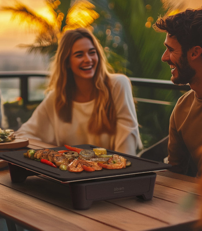 Plită electrică japoneză Abien Magic Grill | Gătit sănătos