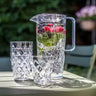 Set carafă 1.6 l și 4 pahare rezistente 250 ml Koziol Crystal