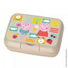 Cutie de prânz pentru copii compartimentată Peppa Pig Koziol Candy