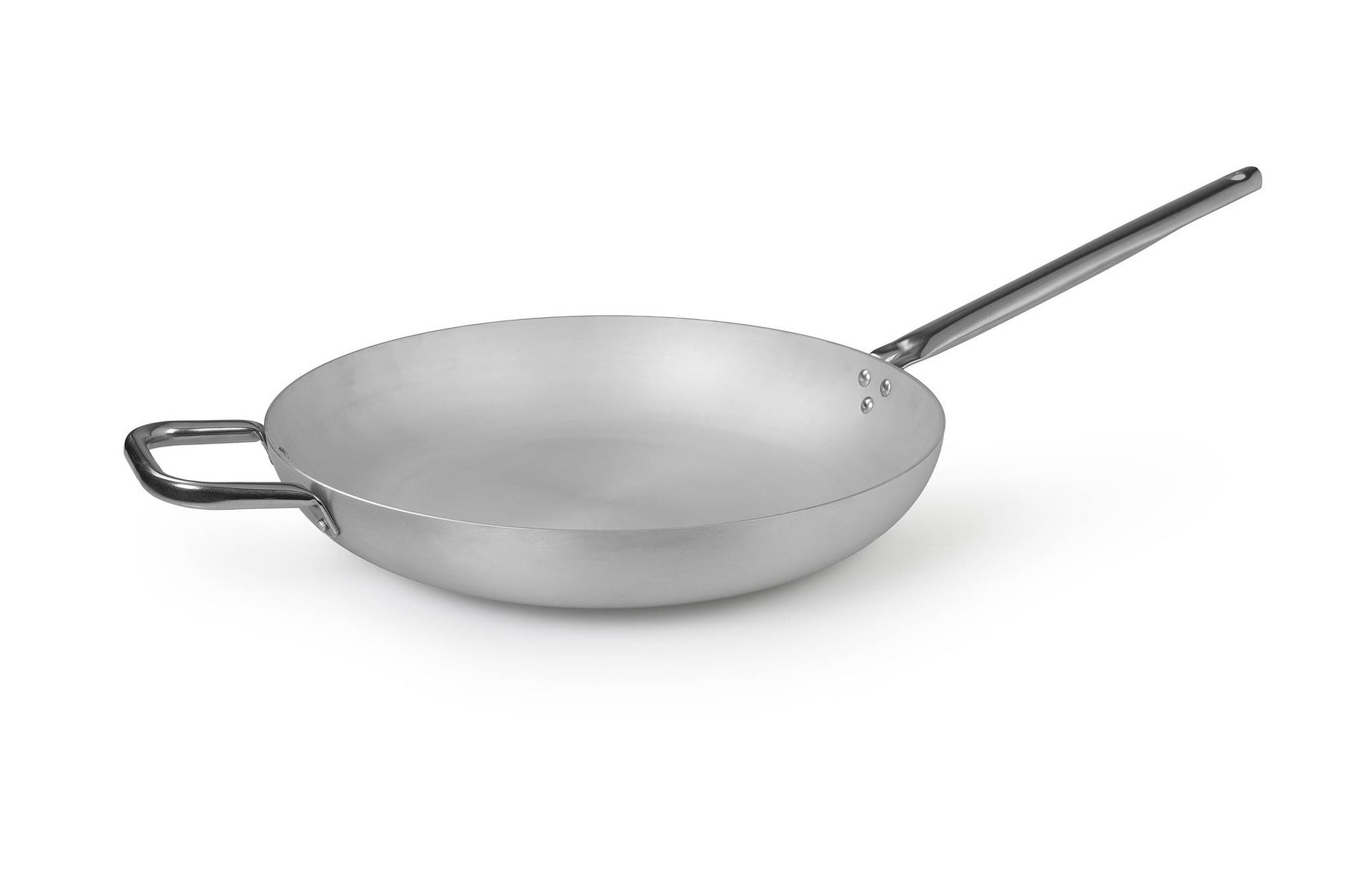 Tigaie profesională din aluminiu pur 99% - rezistență maximă pentru gătit intensiv in HoReCa