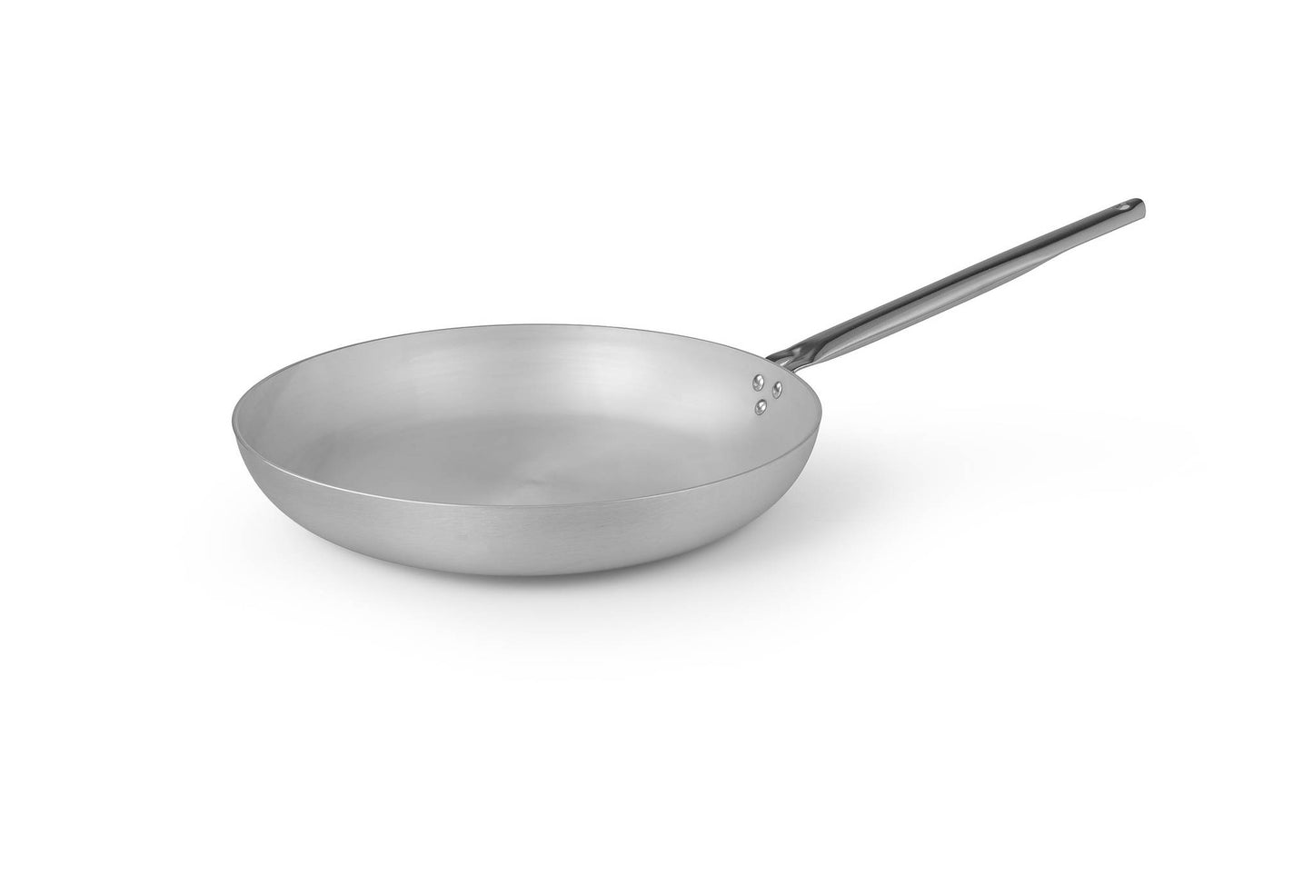 Tigaie profesională din aluminiu pur 99% - rezistență maximă pentru gătit intensiv in HoReCa