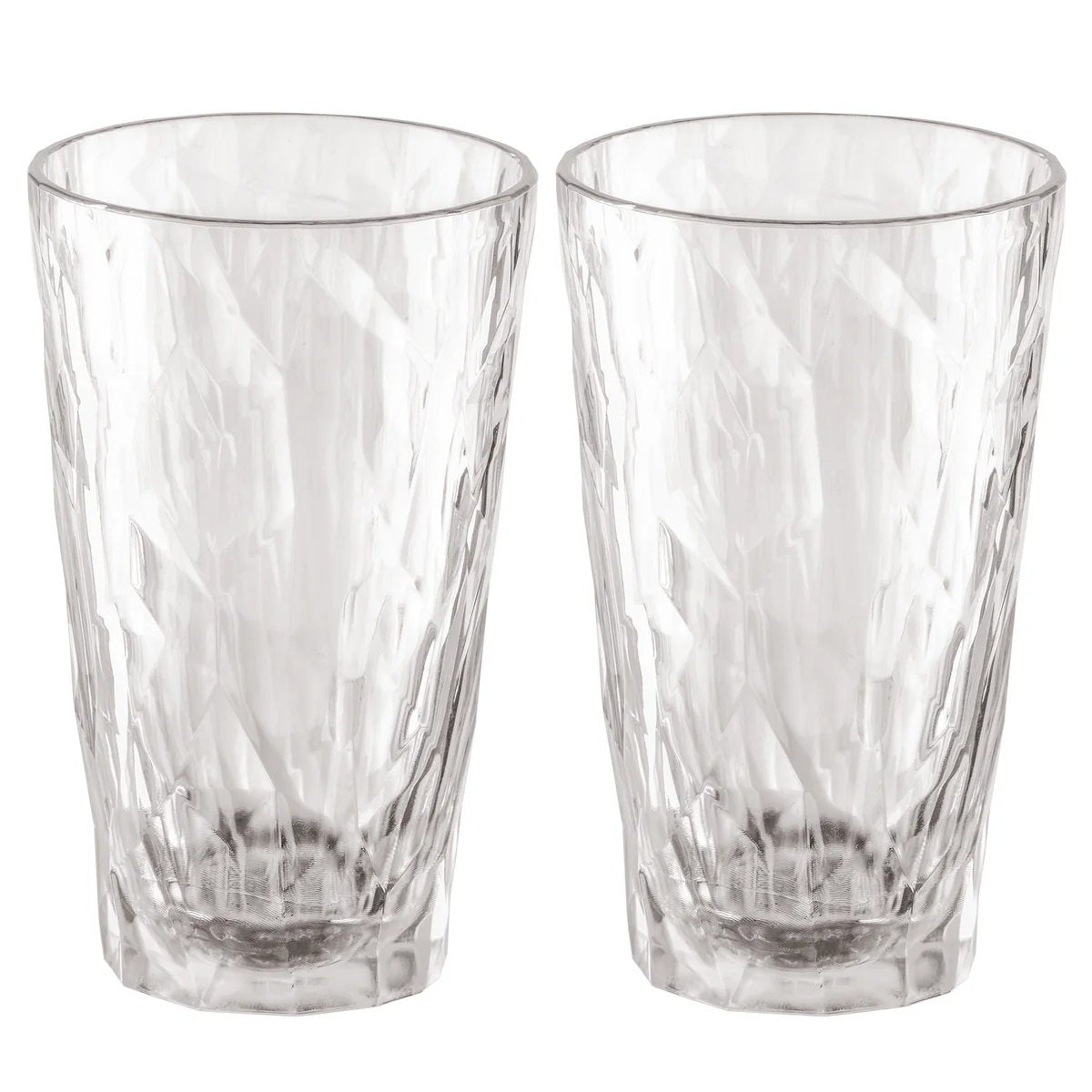 Set 2 pahare incasabile multifuncționale Koziol CLUB No. 6 300 ml